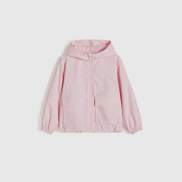 Light hooded jacket