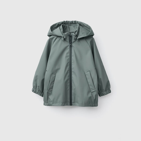 Rubberised raincoat