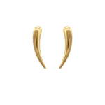 Brinco Feminino Ear Cuff Liso Banhado a Ouro e Ródio