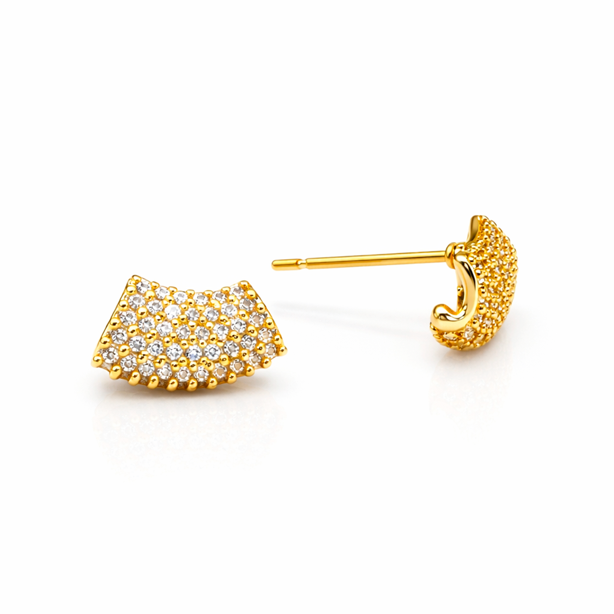B3652-1 Brinco Mini Earcuff Banhado - Imagem 1