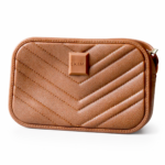 Bolsa Média Ekim Flow Emborrachada Chocolate com Alça Transversal