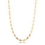 Choker De Plaquinhas Básica Banhado A Ouro