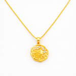 Colar Feminino Cravejado com Desenho de Borboleta Banhado  a Ouro e Ródio