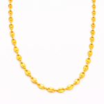 Colar Feminino de Elos Aço inox Dourado e Prata