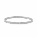 Bracelete com Oração do Pai Nosso Aço Inox