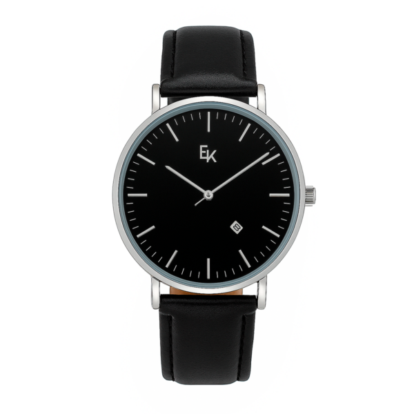 Ekim Nexus Masculino Couro Premium Relógio Minimalista Quartz Japonês