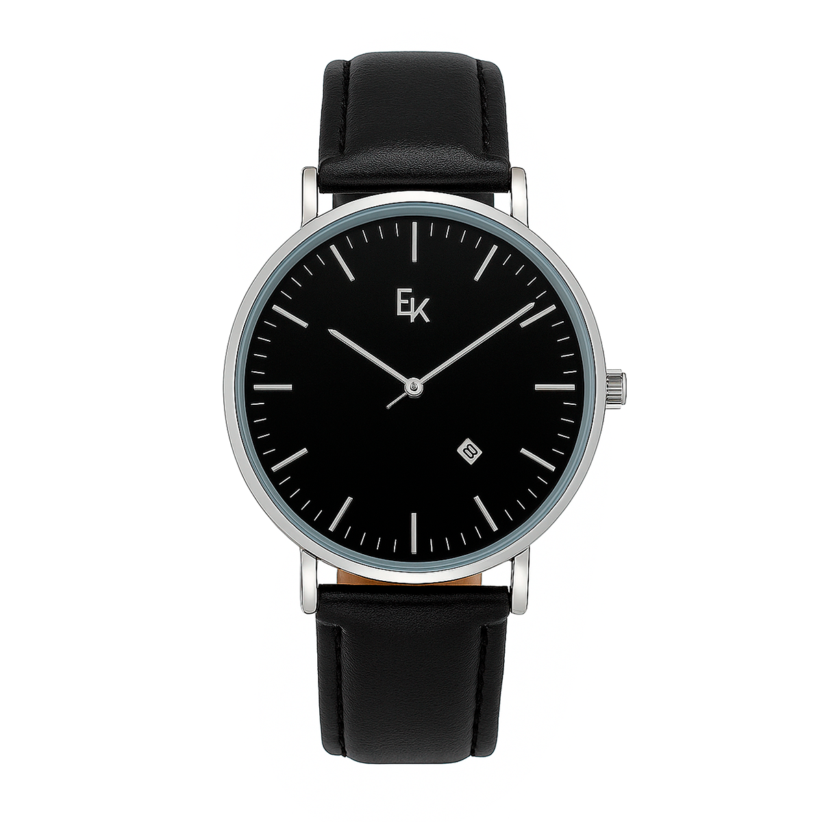 RELO01-1 Ekim Nexus Masculino Couro Premium Relógio Minimalista Quartz Japonês - Imagem 1